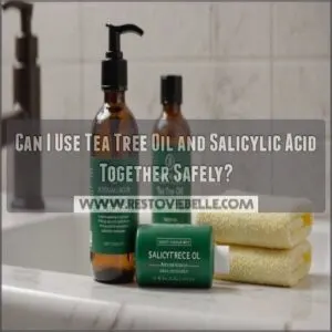 can i use tea tree oil and salicylic acid together