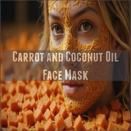 Carrot and Coconut Oil Face Mask