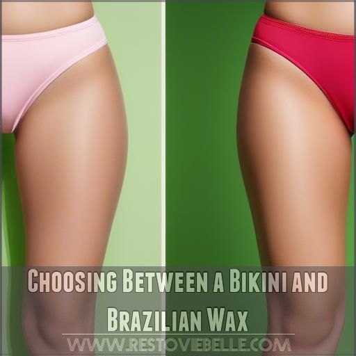 Choosing Between a Bikini and Brazilian Wax