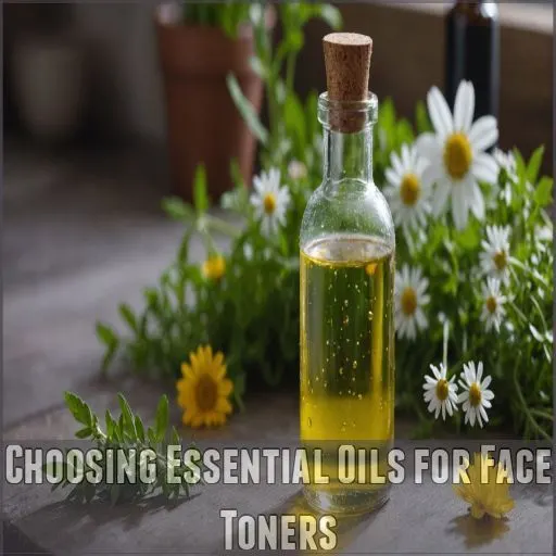 Choosing Essential Oils for Face Toners