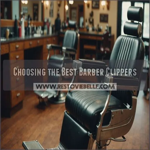 Choosing the Best Barber Clippers