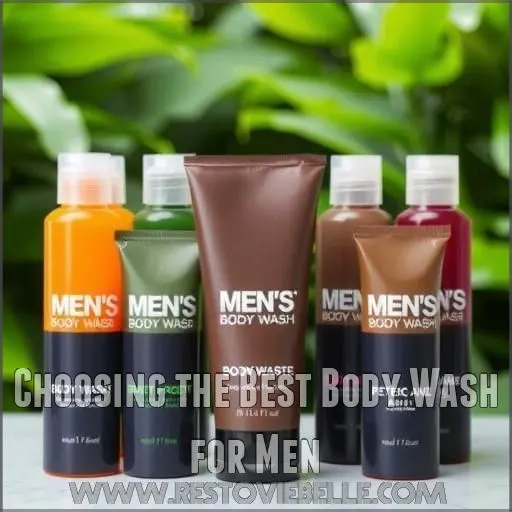 Choosing the Best Body Wash for Men