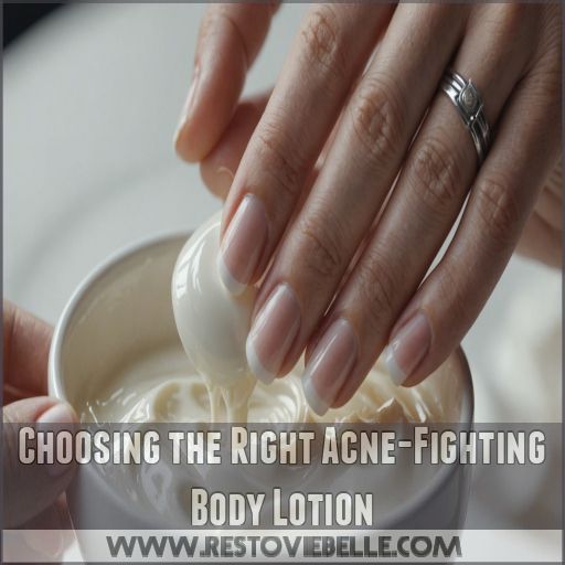 Choosing the Right Acne-Fighting Body Lotion