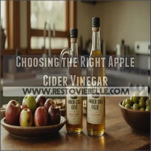 Choosing the Right Apple Cider Vinegar