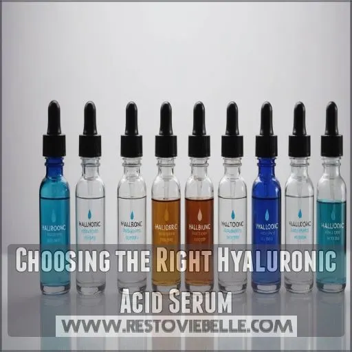 Choosing the Right Hyaluronic Acid Serum