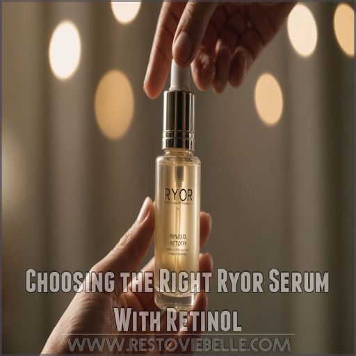 Choosing the Right Ryor Serum With Retinol