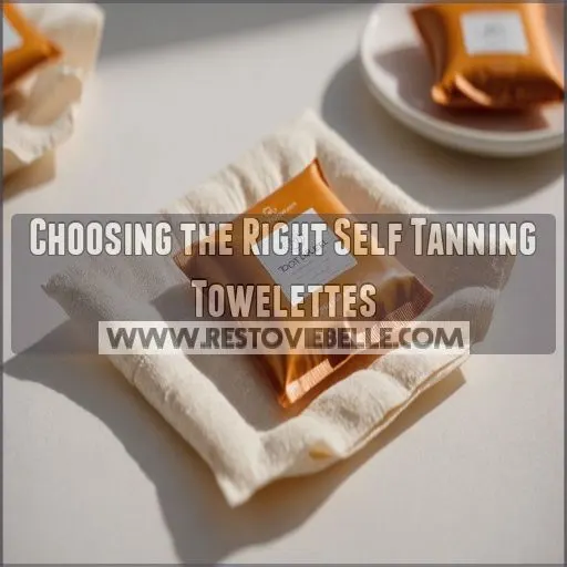 Choosing the Right Self Tanning Towelettes