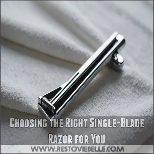 Choosing the Right Single-Blade Razor for You