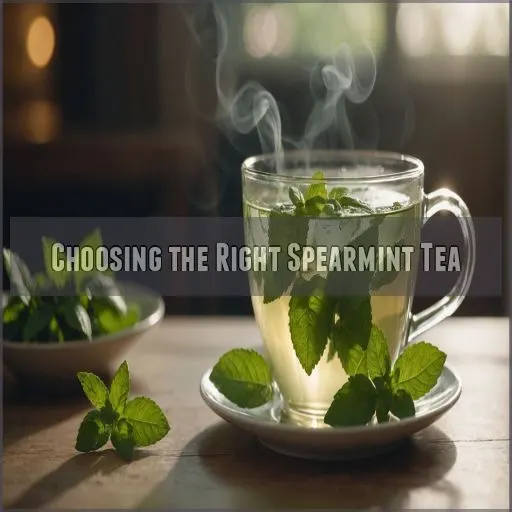 Choosing the Right Spearmint Tea