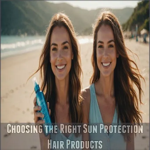 Choosing the Right Sun Protection Hair Products