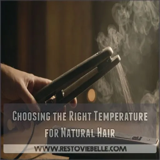 Choosing the Right Temperature for Natural Hair