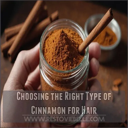 Choosing the Right Type of Cinnamon for Hair