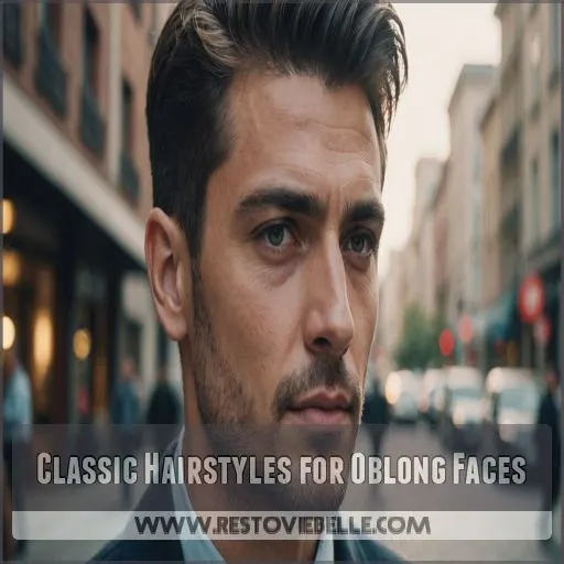 Classic Hairstyles for Oblong Faces