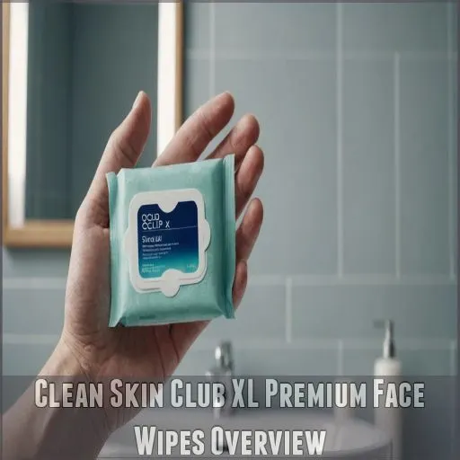 Clean Skin Club XL Premium Face Wipes Overview