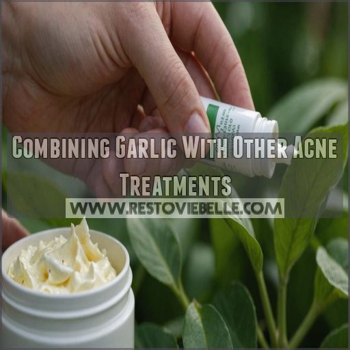 Combining Garlic With Other Acne Treatments