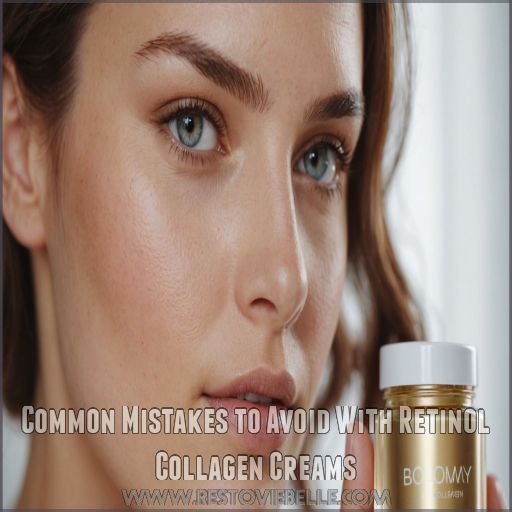 Common Mistakes to Avoid With Retinol Collagen Creams