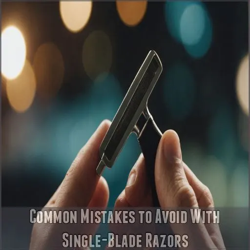 Common Mistakes to Avoid With Single-Blade Razors