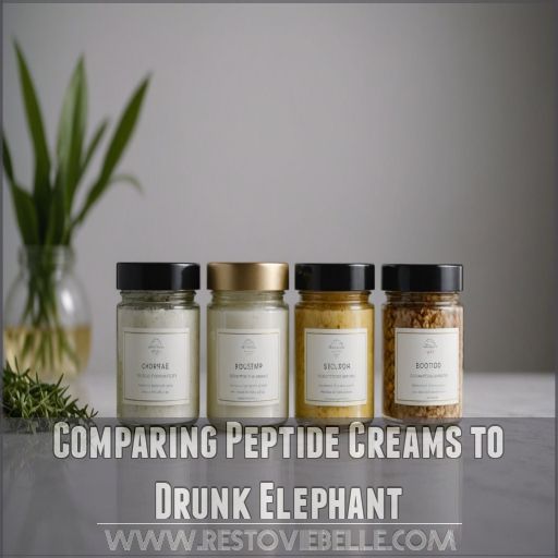 Comparing Peptide Creams to Drunk Elephant