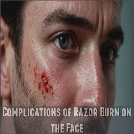 Complications of Razor Burn on the Face