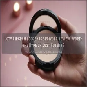 coty airspun loose face powder review