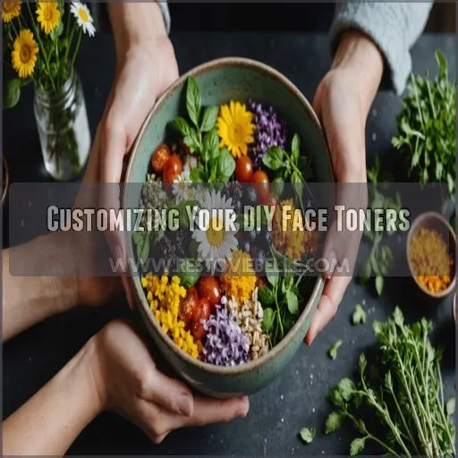 Customizing Your DIY Face Toners