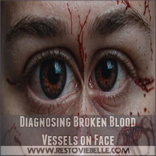 Diagnosing Broken Blood Vessels on Face