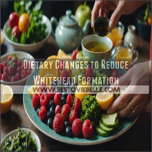 Dietary Changes to Reduce Whitehead Formation