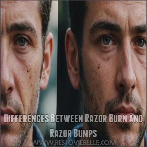 Differences Between Razor Burn and Razor Bumps