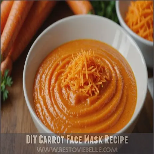 DIY Carrot Face Mask Recipe