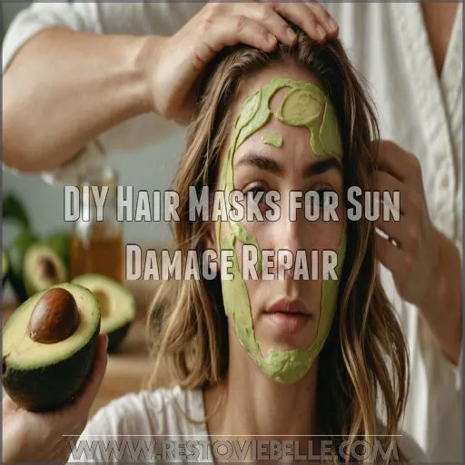 DIY Hair Masks for Sun Damage Repair