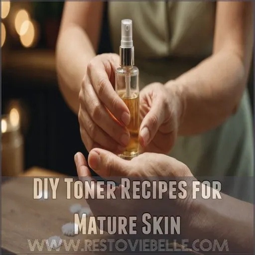 DIY Toner Recipes for Mature Skin