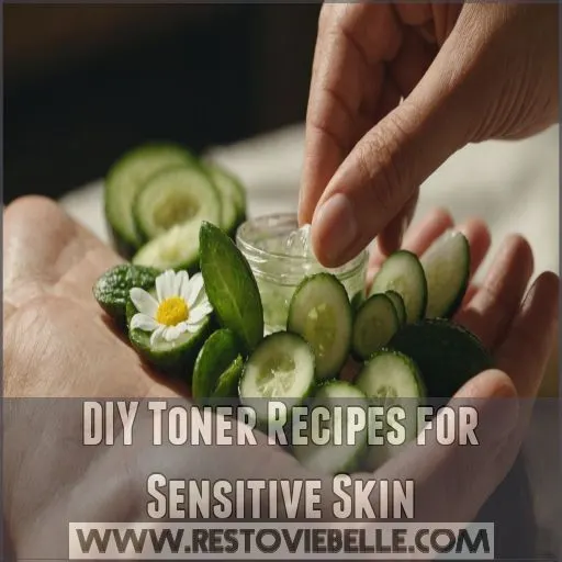 DIY Toner Recipes for Sensitive Skin