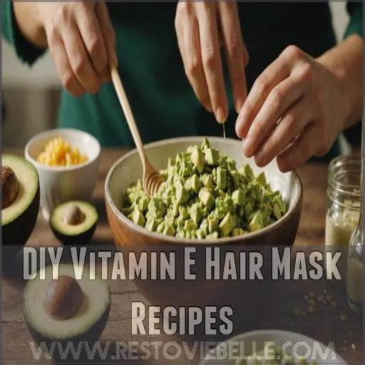 DIY Vitamin E Hair Mask Recipes