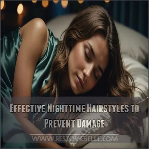 Effective Nighttime Hairstyles to Prevent Damage