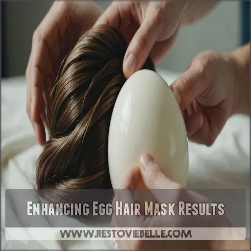 Enhancing Egg Hair Mask Results