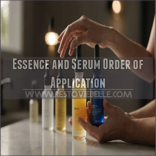 Essence and Serum Order of Application