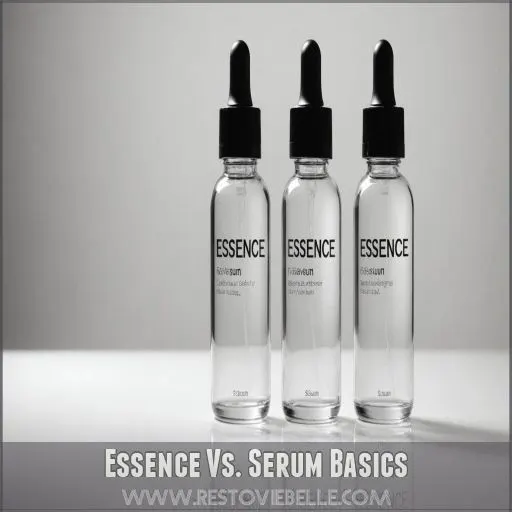 Essence Vs. Serum Basics