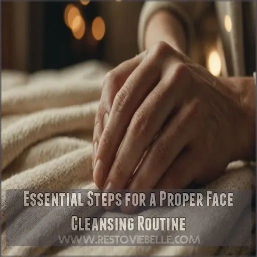 Essential Steps for a Proper Face Cleansing Routine