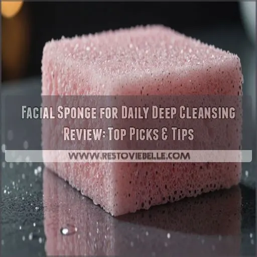 facial sponge for daily deep cleansing review