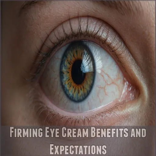 Firming Eye Cream Benefits and Expectations