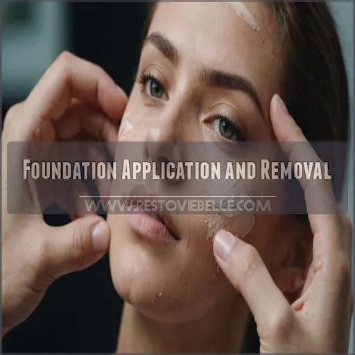 Foundation Application and Removal