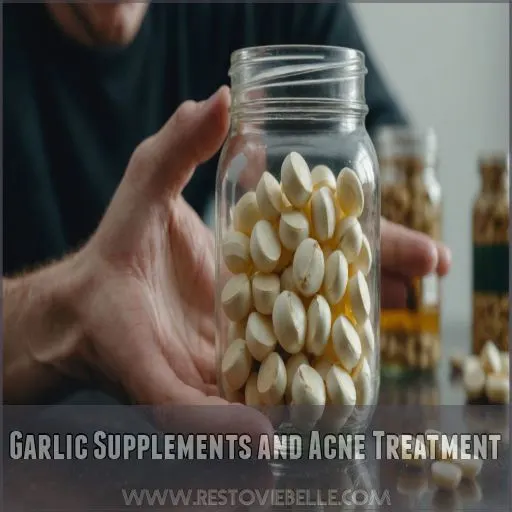 Garlic Supplements and Acne Treatment