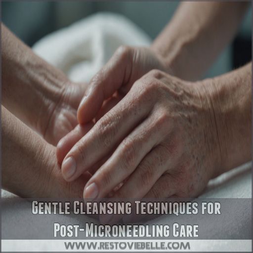 Gentle Cleansing Techniques for Post-Microneedling Care