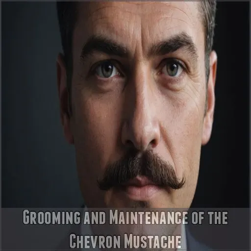 Grooming and Maintenance of the Chevron Mustache