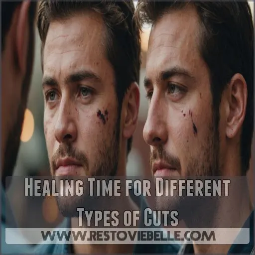 Healing Time for Different Types of Cuts