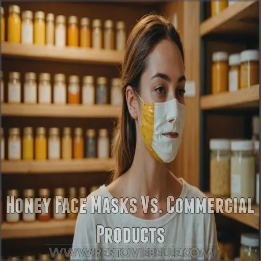 Honey Face Masks Vs. Commercial Products