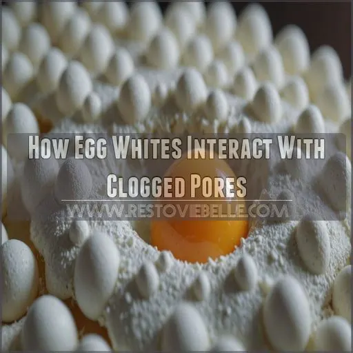 How Egg Whites Interact With Clogged Pores