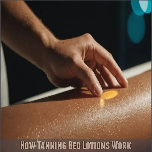 How Tanning Bed Lotions Work