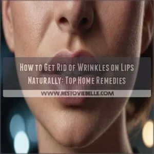 how to get rid of wrinkles on lips naturally