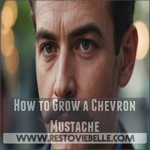 How to Grow a Chevron Mustache